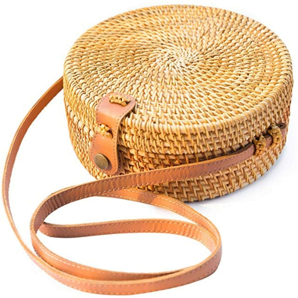 Hand Woven Basket Purse